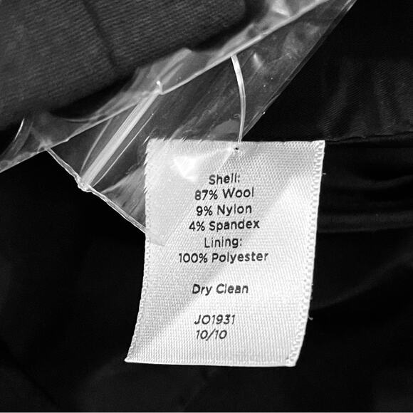 Talbots Petites The Kate Fit Black Romantically Curvy Jacket Blazer - Size 2P - Picture 8 of 12